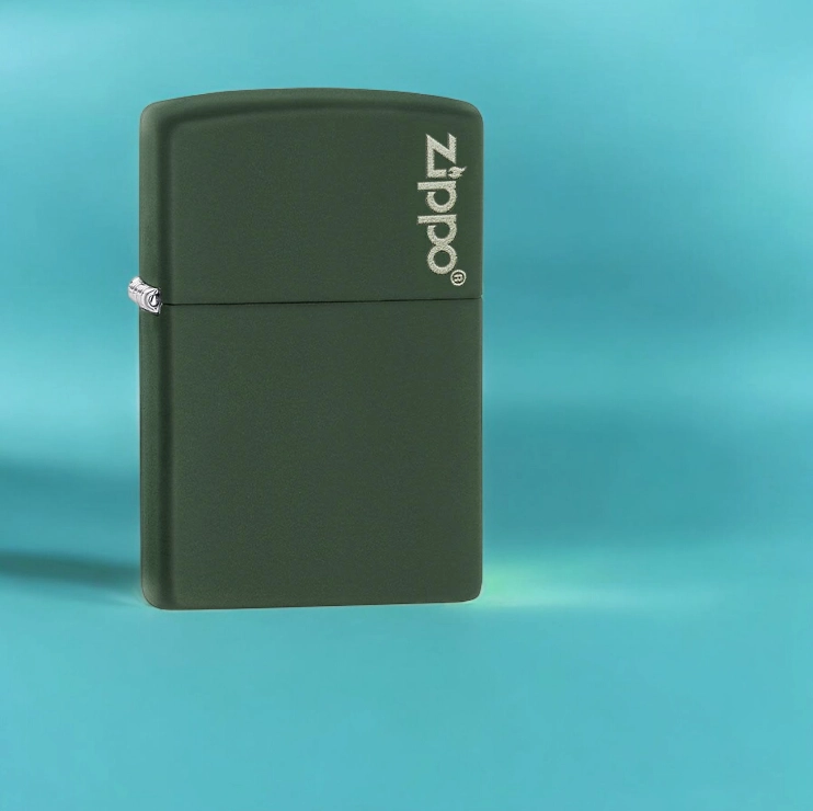 Upaljači Classic Green Matte Zippo Logo