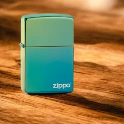 Zippo Upaljac Classic High Polish Teal+Zippo Logo