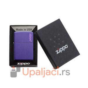 Poklon u Kutiji Zippo Upaljac Classic Purple Matte+Zippo Logo