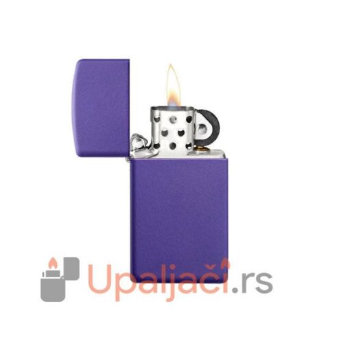 Zippo Upaljac Slim Purple Matte Nov Cena u Srbiji