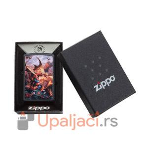 zippo upaljac fire dragon design poklon kutiji