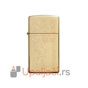 ZIPPO Upaljač Venetian Slim Brass Prednja strana