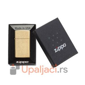 zippo upaljac venetian slim brass nov poklon kutija