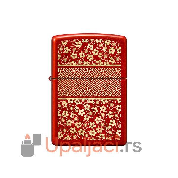 Zippo Kimono Design Metalic Red-Upaljac iz Kolekcije Price Fighter 2022