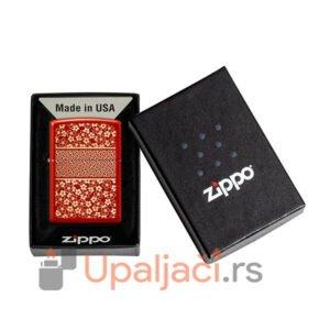 Zippo Upaljac iz Kolekcije Price Fighter 2022-Kimono Design Metalic Red-Poklon Kutija