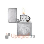 Zippo Upaljac za Cigarete iz Kolekcije Price Fighter 2022-Spade Skull Design