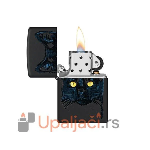 Zippo Black Cat Upaljač iz Kolekcije Price Fighter 2022 3 Zippo Upaljači iz Kolekcije Price Fighter-Black Cat