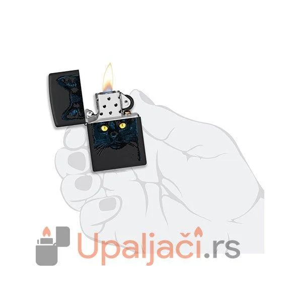 Zippo Black Cat Upaljač iz Kolekcije Price Fighter 2022 4 Zippo Upaljači iz Kolekcije Price Fighter-Black Cat