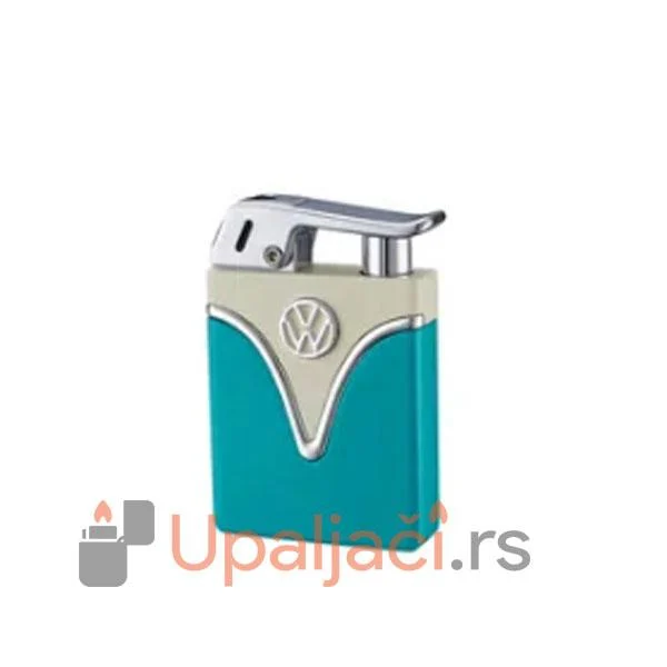 VOLKSWAGEN Metalni Upaljači - Licencirani od VW 4 VOLKSWAGEN Metalni Upaljači za Cigarete-Plavi
