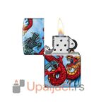 Zippo Upaljači za Cigarete-Dragon Design Plamen