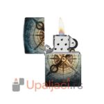 Upaljači Zippo Compass Ghost Design-Plamen