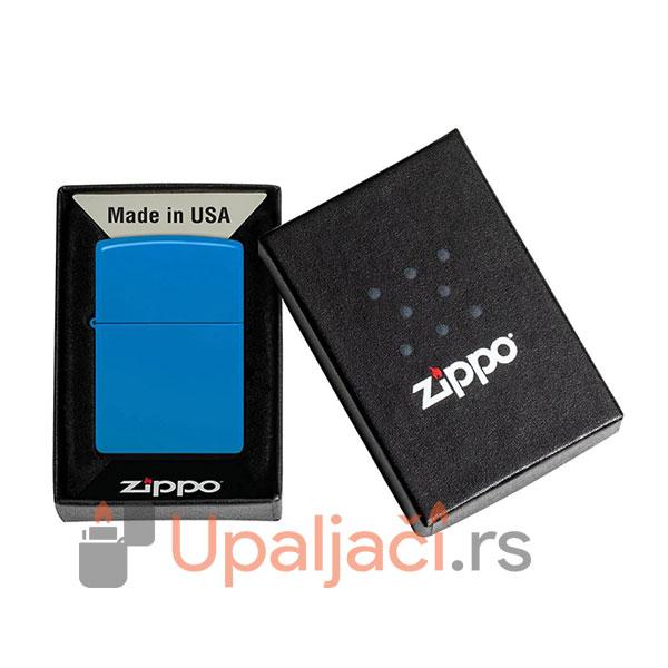 Zippo Upaljači za Cigarete-Sky Blue Matte