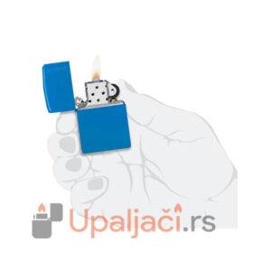 Zippo Upaljač Sky Blue Matte+Zippo Logo