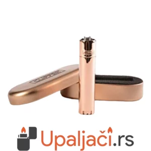 CLIPPER Metalni Upaljac - Gold Rose Limited Edition