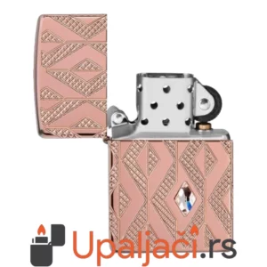 Zippo Upaljač Geometric Diamond Pattern Design 