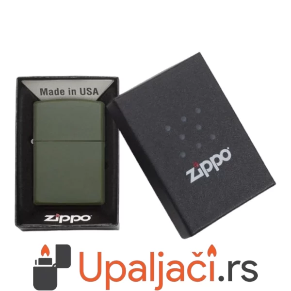 Zippo Upaljač Classic Green Matte 221