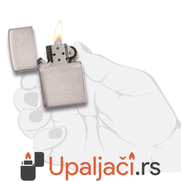 Zippo Upaljač Armor Brushed Chrome