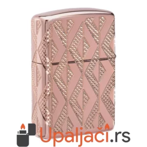 Zippo Upaljač Geometric Diamond Pattern Design 