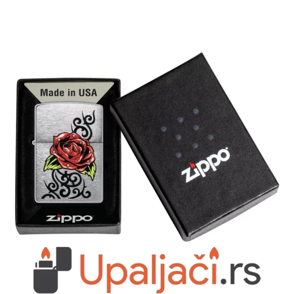 Zippo Upaljač Rose Tattoo 48790