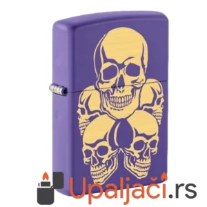 Zippo Upaljač Skulls Design 48783