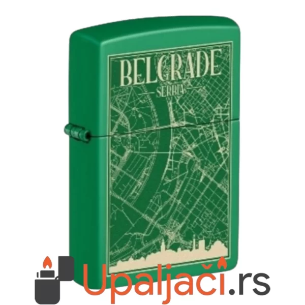 Zippo Upaljač Downtown BELGRADE SERBIA