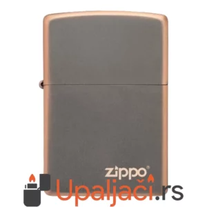 Zippo Upaljač Rustic Bronze + Zippo Logo 