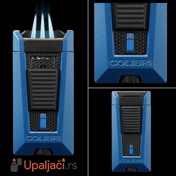 Colibri Stealth Upaljač sa 3 Jet Flame Brenera za Tompuse