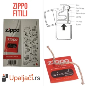 ZIPPO FITILJ - Original Fitilj za Zippo Upaljače