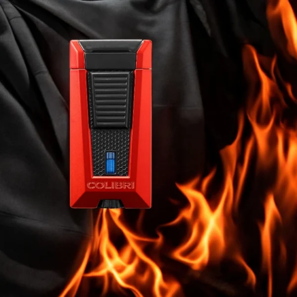 Colibri Stealth Upaljač sa 3 Plamena - Crvene boje