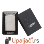 Upaljač Zippo Armor Brushed Chrome