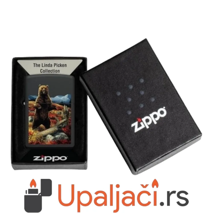 Zippo Upaljac Linda Picken Medved kutija poklon