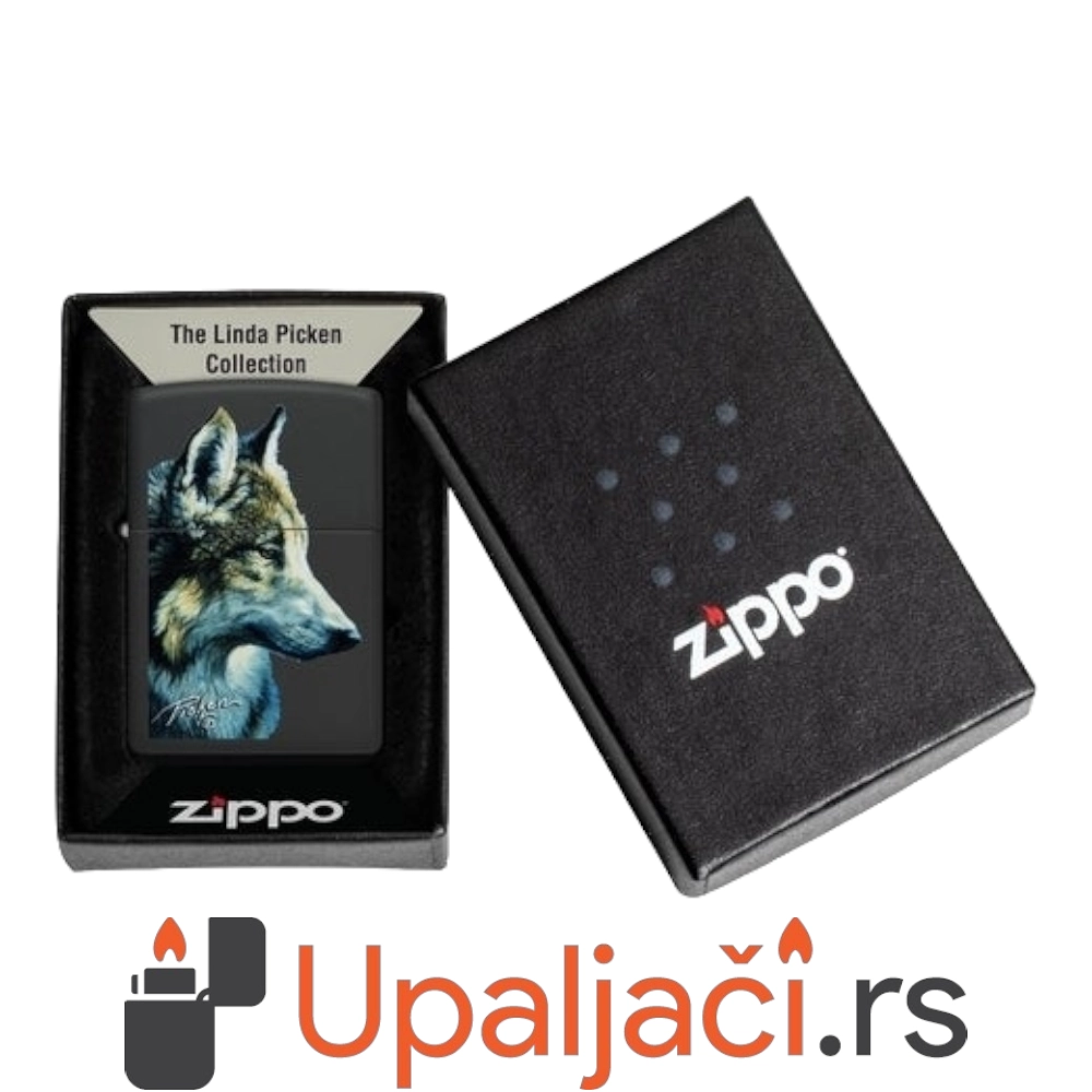 Zippo Upaljac Linda Picken Vuk 48598 poklon kutija