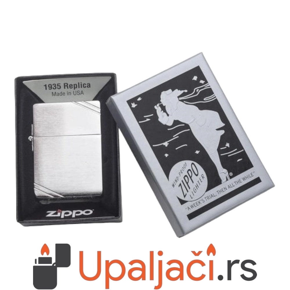 Zippo Upaljac Replica with Slashes 1935 u kutiji