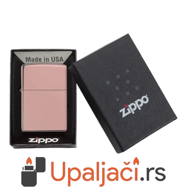 Zippo Upaljac Rose Gold 49190 u poklon kutiji