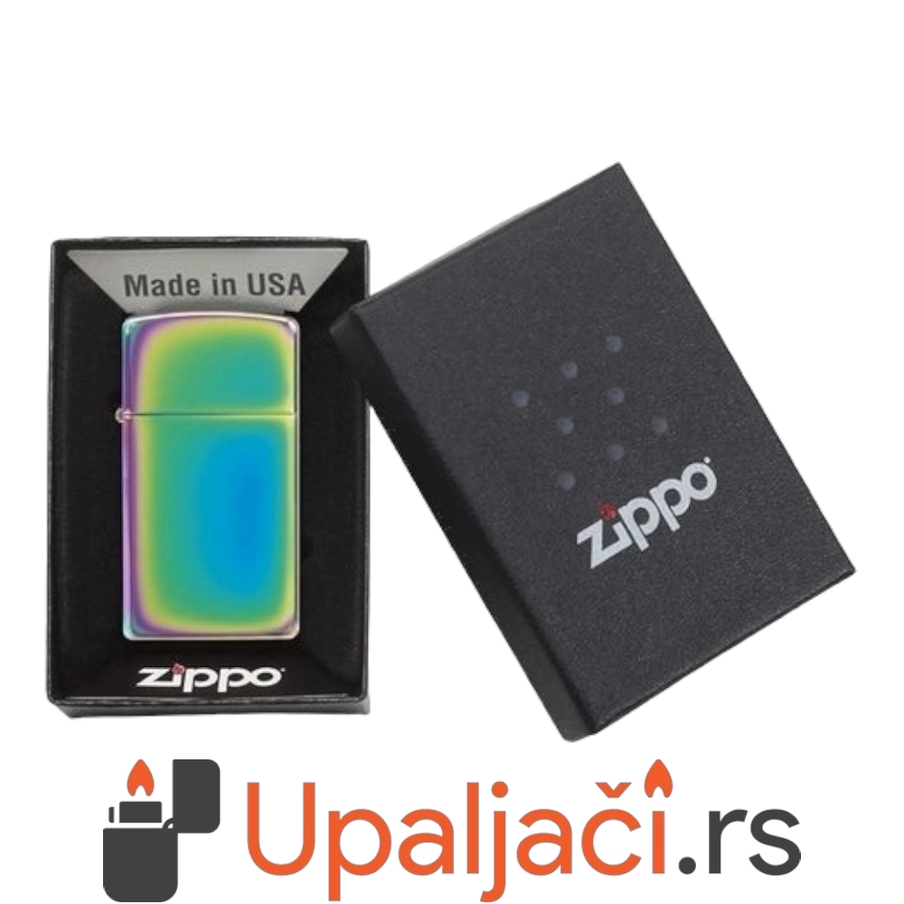 Zippo Upaljac Slim Multi Color u poklon kutiji