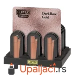 CLIPPER Dark Rose Gold Metalni Kremen Upaljač - Image 2