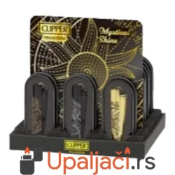 clipper metalni upaljaci mystical shine kremen
