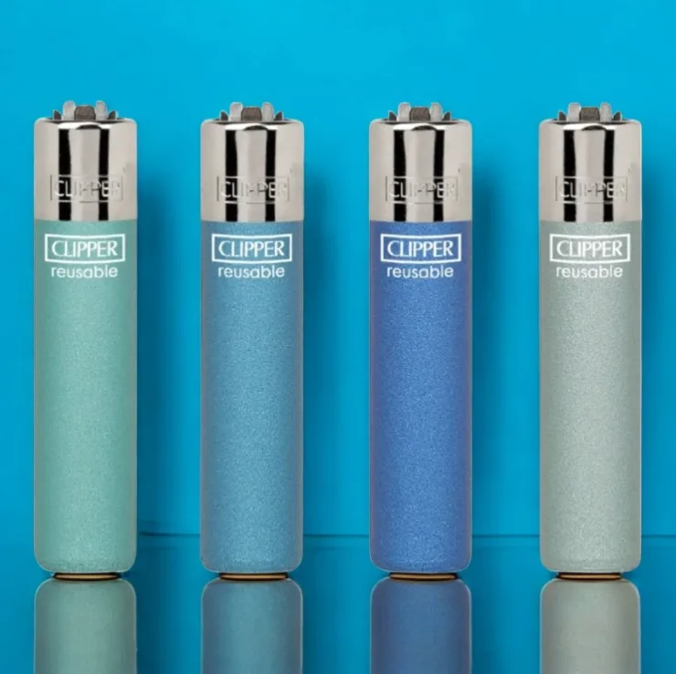 Clipper Metallic Aqua - Kolekcija 4 Upaljača