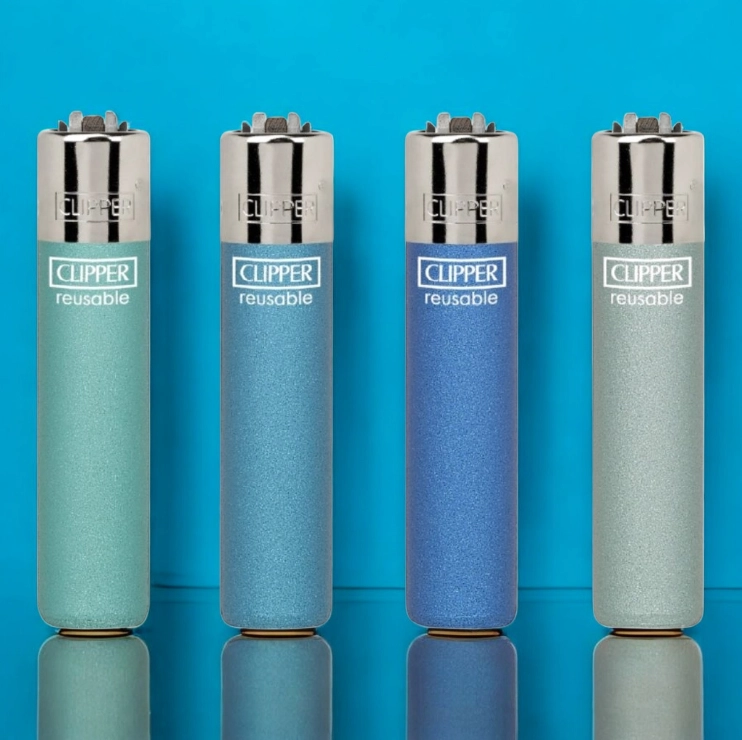 Clipper Metallic Aqua - Kolekcija 4 Upaljača