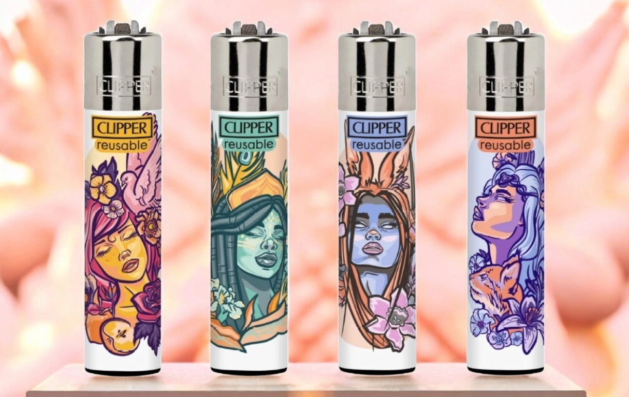 Clipper Goddesses - Kolekcija 4 Šarena Upaljača