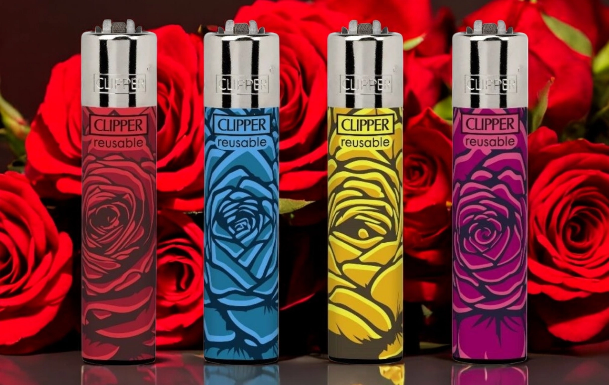 Clipper Roses Upaljači za Cigarete 