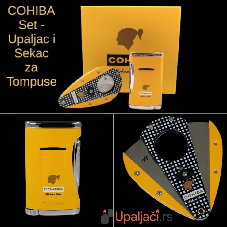 cohiba upaljac i sekac za tompuse