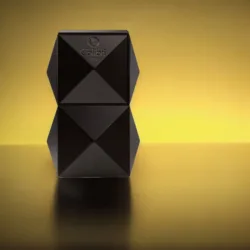 QUASAR Stoni Upaljač sa 3 Plamena - Crni