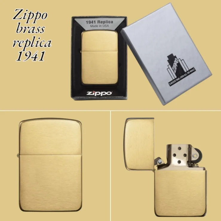 Upaljač Zippo Brass Replica 1941