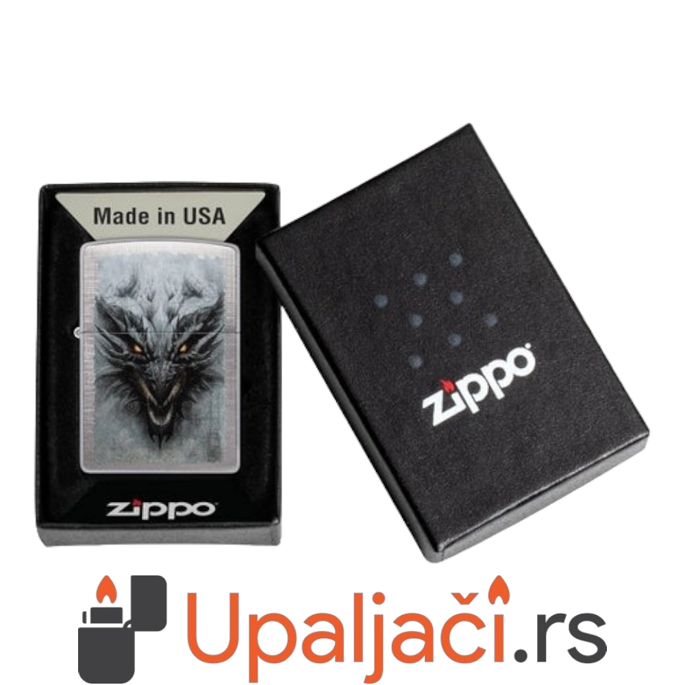 zippo upaljac Dragon Design 48732 poklon kutija