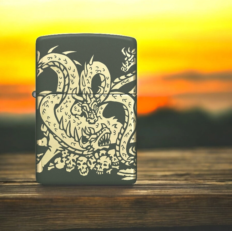 zippo upaljac dragon pesevski