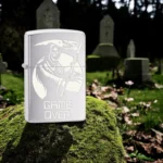 Zippo Game Over Lobanja Dizajn