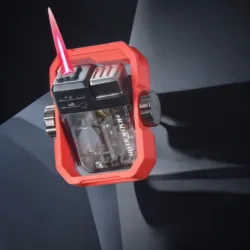 Silver Match REYKJAVIK Crveni Upaljač sa Spinerom