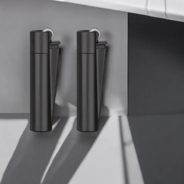 CLIPPER Kremen Matt Black Upaljaci