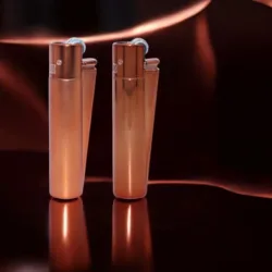 CLIPPER Dark Rose Gold Metalni Upaljač